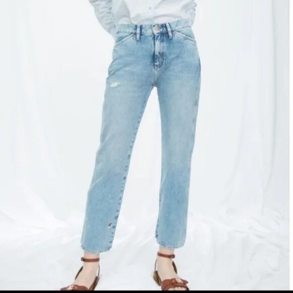 NWT M.I.H Cult Straight Leg Jeans Road Trip 31 - Picture 11 of 11